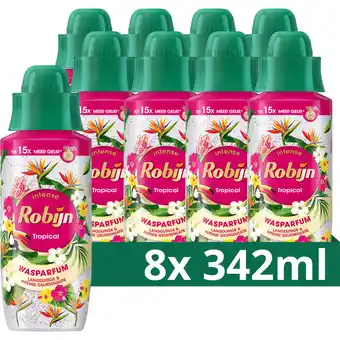 Jumbo Robijn Intense Wasparfum Tropical - 8 x 342 ml aanbieding