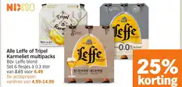 Albert Heijn Alle Leffe of Tripel Karmeliet multipacks aanbieding