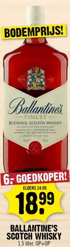 Dirk Ballantine's Scotch Whisky aanbieding
