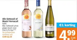 Albert Heijn Alle Settesoli of Mastri Vernacoli aanbieding