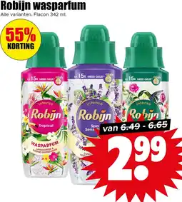 Dirk Robijn wasparfum aanbieding