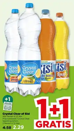 PLUS Crystal Clear of Sisi aanbieding