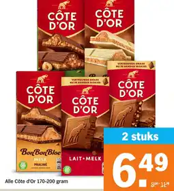 Albert Heijn Alle Côte d'Or aanbieding