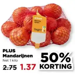 PLUS PLUS Mandarijnen aanbieding