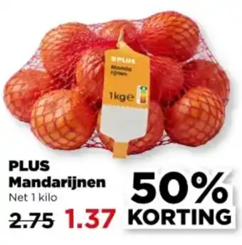 PLUS PLUS Mandarijnen aanbieding
