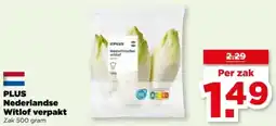PLUS PLUS Nederlandse Witlof verpakt aanbieding