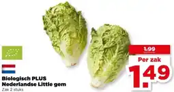 PLUS Biologisch PLUS Nederlandse Little gem aanbieding