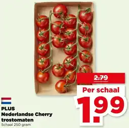 PLUS PLUS Nederlandse Cherry trostomaten aanbieding