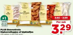 PLUS PLUS Boerentrots Kipborrelhapjes of kipkluifjes aanbieding