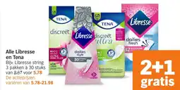 Albert Heijn Alle Libresse en Tena aanbieding