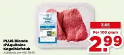 PLUS PLUS Blonde d'Aquitaine Kogelbiefstuk aanbieding
