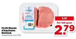 PLUS PLUS Blonde d'Aquitaine Biefstuk aanbieding