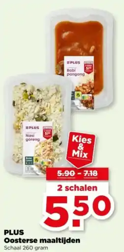 PLUS PLUS Oosterse maaltijden aanbieding