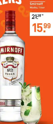 Albert Heijn Smirnoff Wodka aanbieding