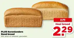 PLUS PLUS Korenlanders Rond brood aanbieding