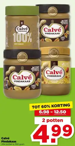 PLUS Calvé Pindakaas aanbieding