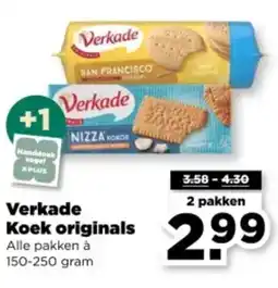 PLUS Verkade Koek originals aanbieding