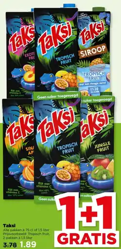 PLUS Taksi aanbieding