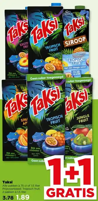 PLUS Taksi aanbieding