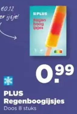 PLUS PLUS Regenboogijsjes aanbieding