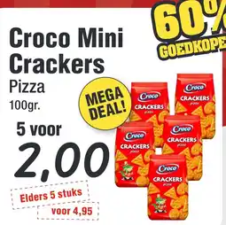 Budget Food Croco Mini Crackers aanbieding