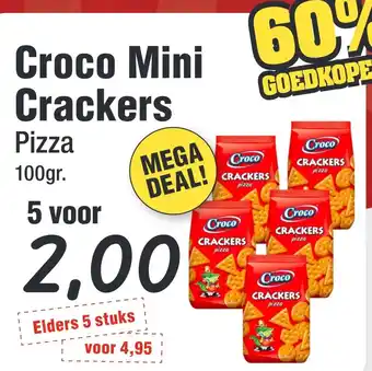 Budget Food Croco Mini Crackers aanbieding