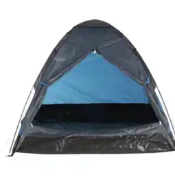 Budget Food 2-persoons Tent Blauw-Griis aanbieding