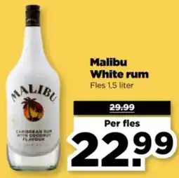 PLUS Malibu White rum aanbieding