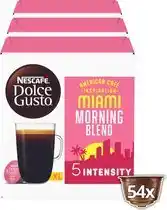 Bol.com Nescafé Dolce Gusto capsules Miami Morning Blend - 54 koffiecups voor 54 koppen koffie aanbieding