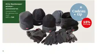 Welkoop Heatkeeper winteraccessoires - Gebreide muts aanbieding