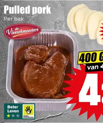Dirk Pulled Pork aanbieding