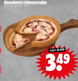 Dirk Raspberry cheesecake aanbieding