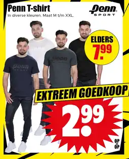 Dirk Penn T-shirt aanbieding