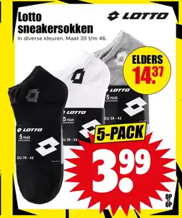 Dirk Lotto Sneakersokken aanbieding