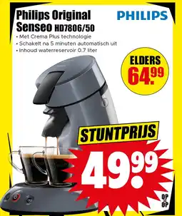 Dirk Philips Original Senseo HD7806/50 aanbieding