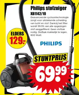 Dirk Philips stofzuiger X1142/10 aanbieding
