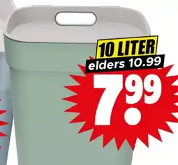 Dirk Curver Ready to Collect prullenbak aanbieding