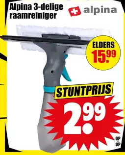 Dirk Alpina 3-delige raamreiniger aanbieding