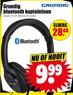 Dirk Grundig bluetooth koptelefoon aanbieding