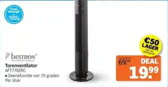 Albert Heijn Bestron Torenventilator aanbieding