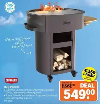 Albert Heijn GrillGuru BBQ Plancha aanbieding