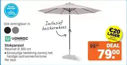 Albert Heijn Stokparasol aanbieding