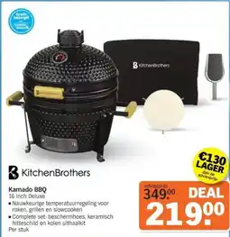 Albert Heijn KitchenBrothers Kamado BBQ aanbieding