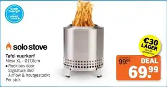 Albert Heijn Solo Stove Tafel Vuurkorf aanbieding