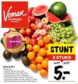 Vomar Voordeelmarkt Kies & Mix aanbieding