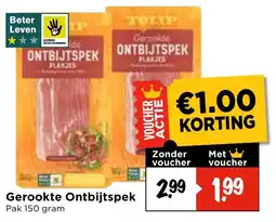 Vomar Voordeelmarkt Gerookte Ontbijtspek aanbieding