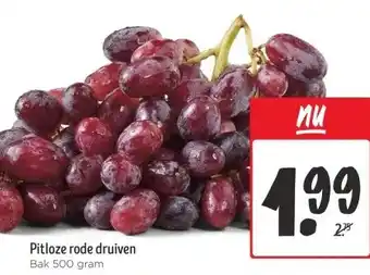 Wibra Pitloze rode druiven aanbieding