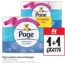 Wibra Page compleet schoon toiletpapier aanbieding