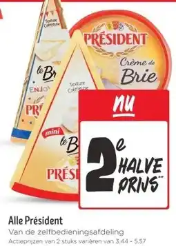 Wibra Alle Président aanbieding