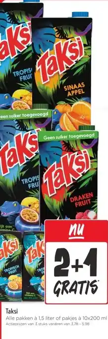 Wibra Taksi aanbieding